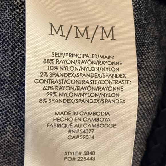 Cabi Blazer Womens Size M‎ Blue The Explorer Checkup Heritage Plaid Jacket - Picture 6 of 8